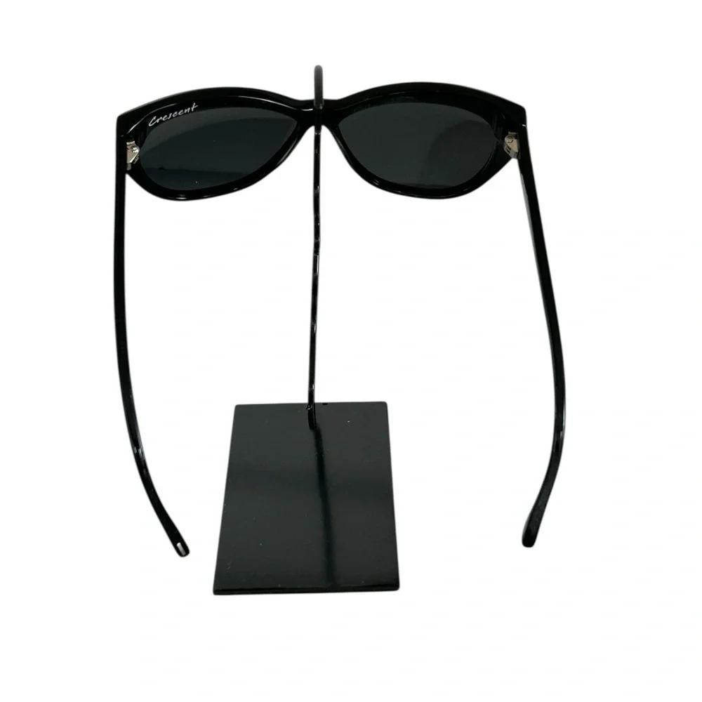 Crescent‎ Black Sunglasses Elegant Design